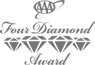 AAA Four Diamond Award logo featuring four stylized diamonds below the text.